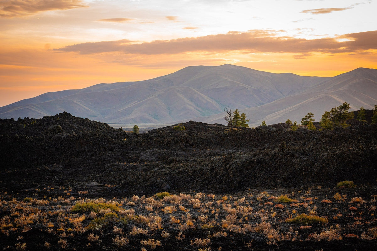 Craters of the Moon on a Short Visit: Loop Road and Spatter Cones