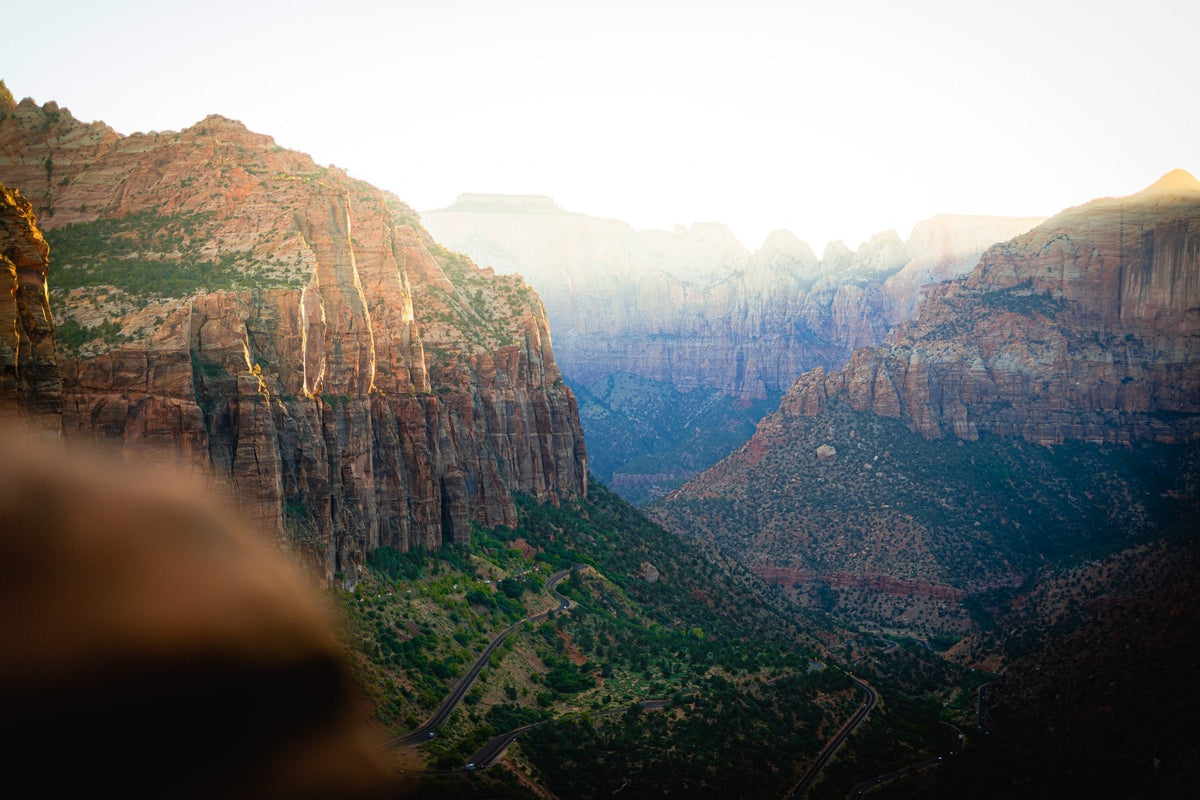 Zion’s Canyon Overlook Trail: A Walk Above Pine Creek Canyon