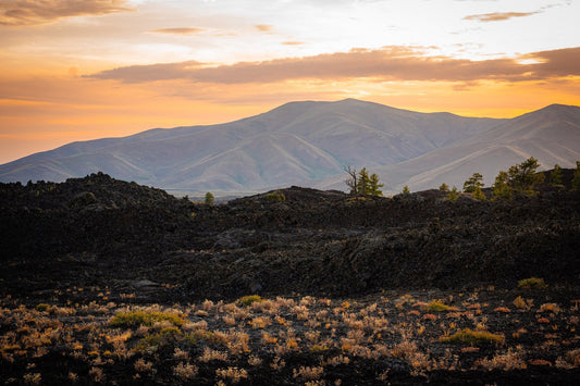 Craters of the Moon on a Short Visit: Loop Road and Spatter Cones