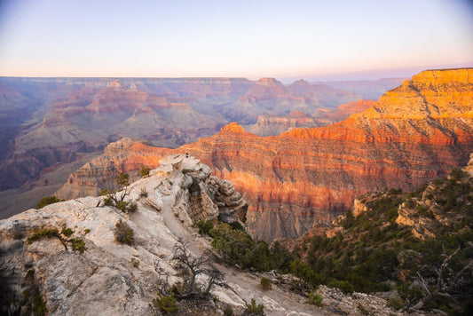 Visiting the Grand Canyon South Rim: Walks, Views and Sunset