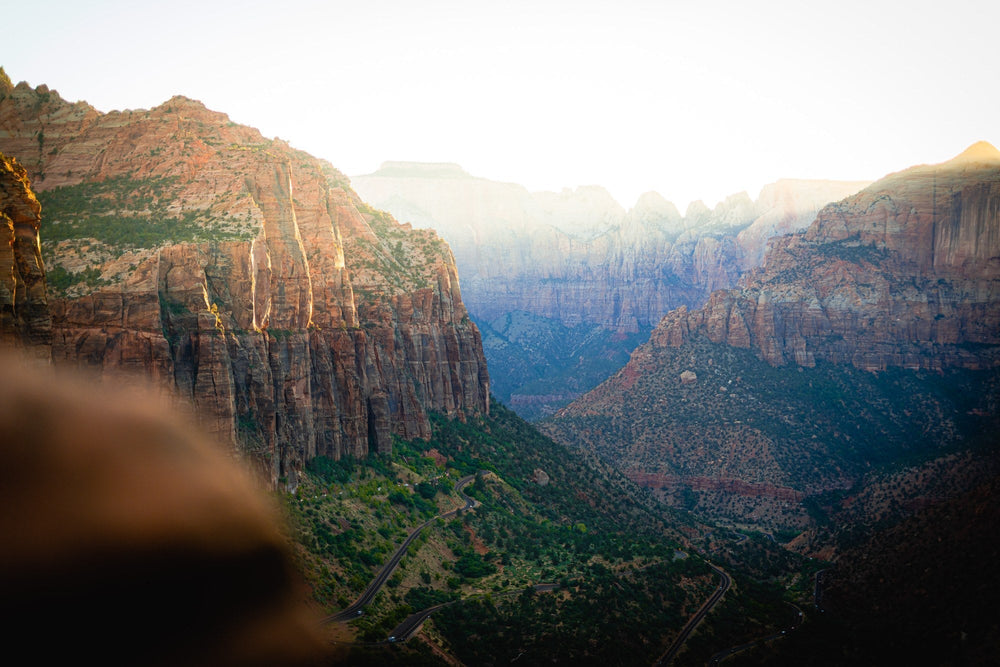 Zion’s Canyon Overlook Trail: A Walk Above Pine Creek Canyon