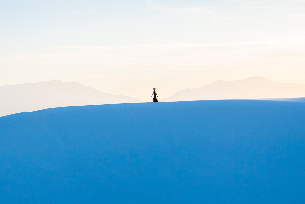White Sands at Sunset: An Evening Exploring the Dunes