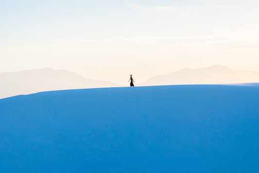 White Sands at Sunset: An Evening Exploring the Dunes