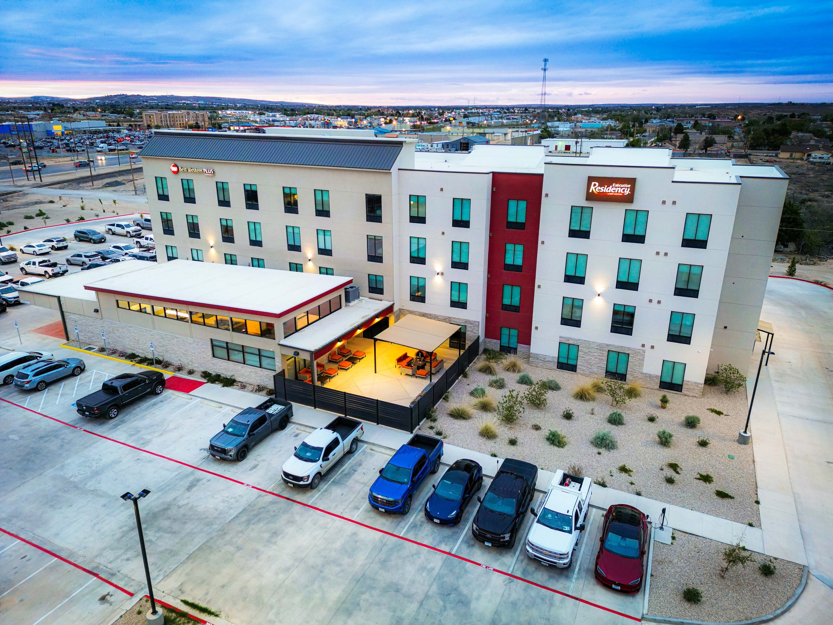 Best Western Plus Executive Residency hotel exterior in Carlsbad, New Mexico